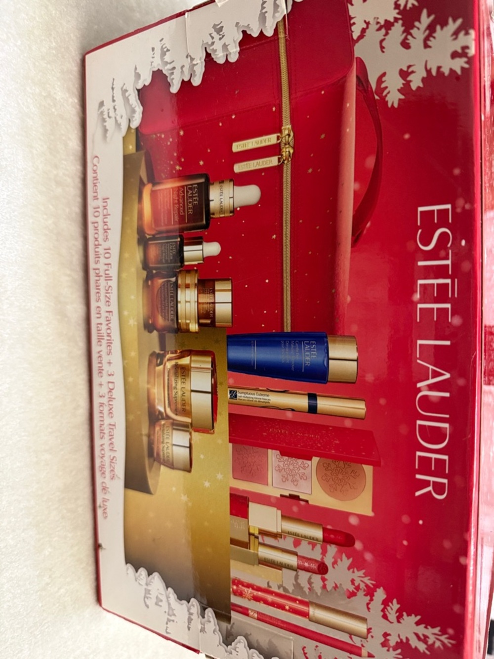 Estee Lauder Red and Gold Holiday Beauty Collection